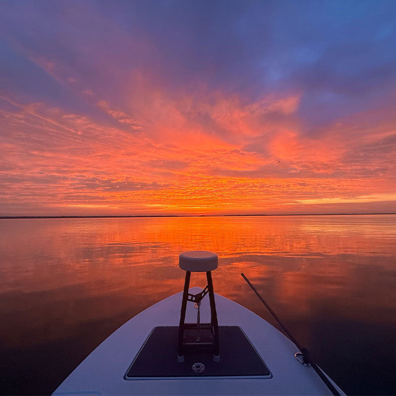 Beaufort sunrise courtesy of Captain Tuck Scott