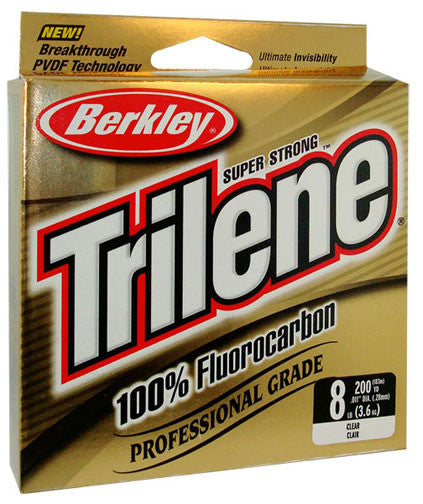 berkley 20lb fishing line Berkley Trilene 100% Flourocarbon Line Clear