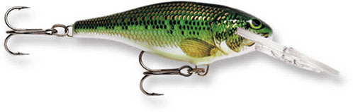Rapala Shad Rap 08 Fishing Lure - Perch Color, 8 Cm Size, For Freshwater Gamefish