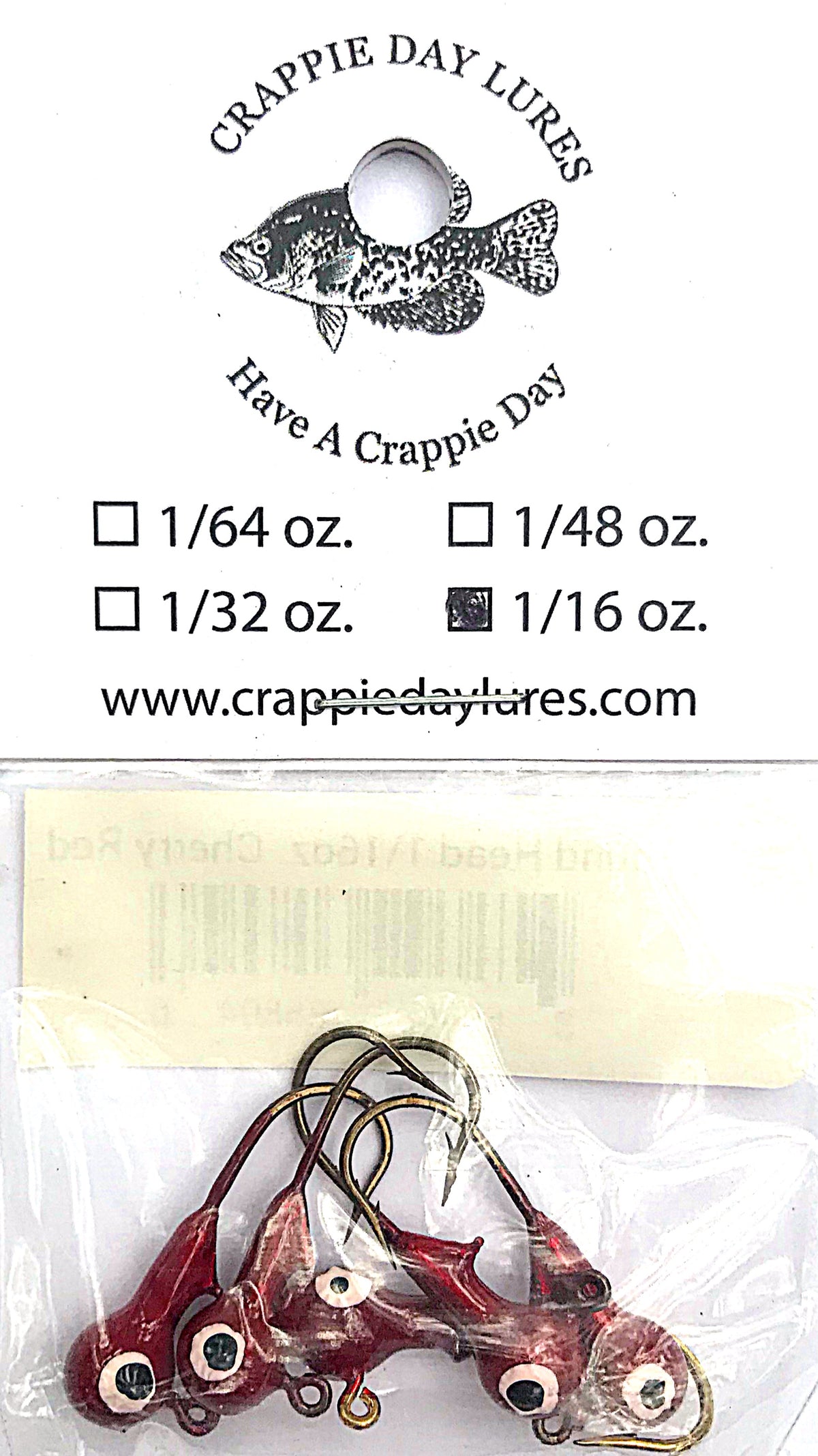 Crappie Day Round Jigheads ( 5 pk) - Angler's Headquarters