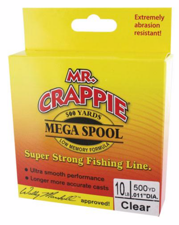 Mr Crappie Monofilament Fishing Line (500 yds) - Angler's