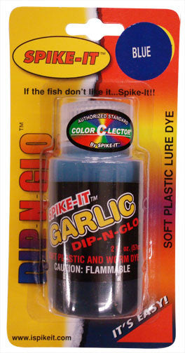 dye for soft plastic fishing lures Spike It Dip-N-Glo Worm Dye (Garlic)