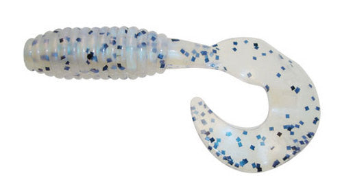 Leurre Souple Kalin's 3G10-300 Lunker Grub 3 Pouces Bleu électrique