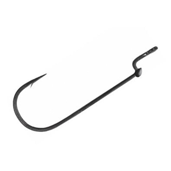 Mustad Big Bite Worm Hook - Black Nickel - Size: 5/0