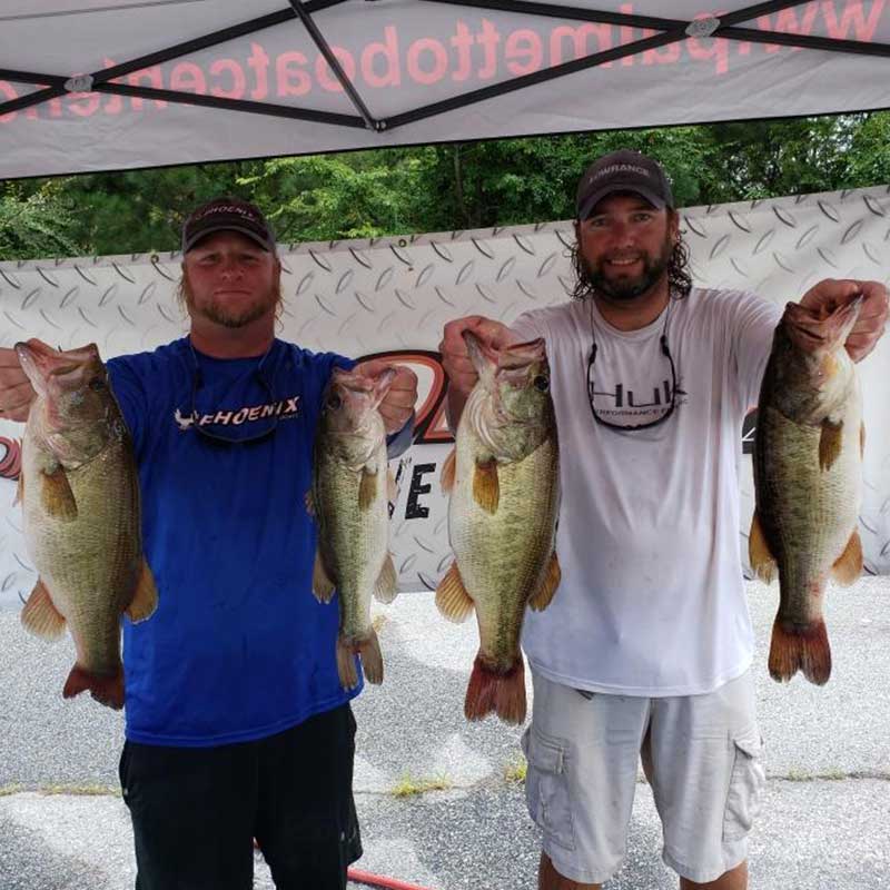Joe Anders and Greg Glouse take 1st and 3rd place in back-to-back Palmetto Boat Center weekend tournaments