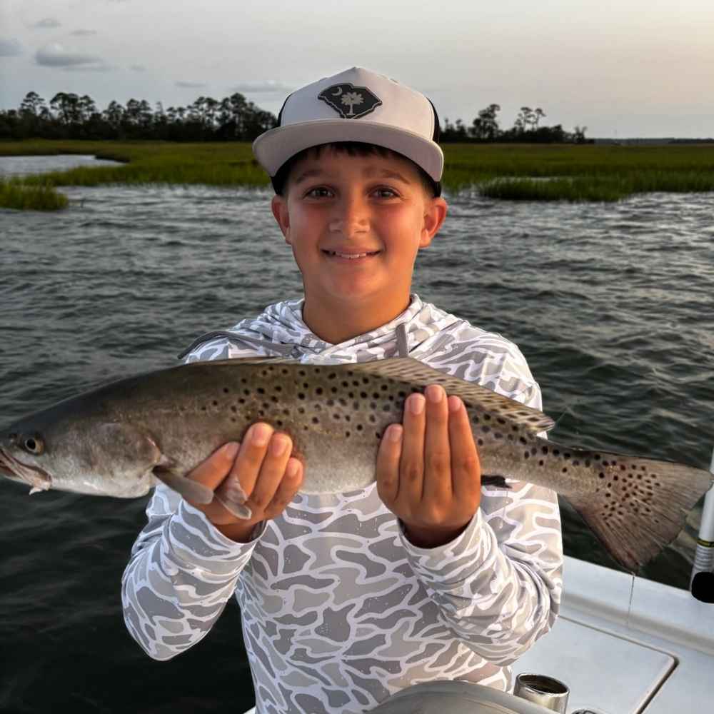 A good trout caught with Captain Patrick Kelly