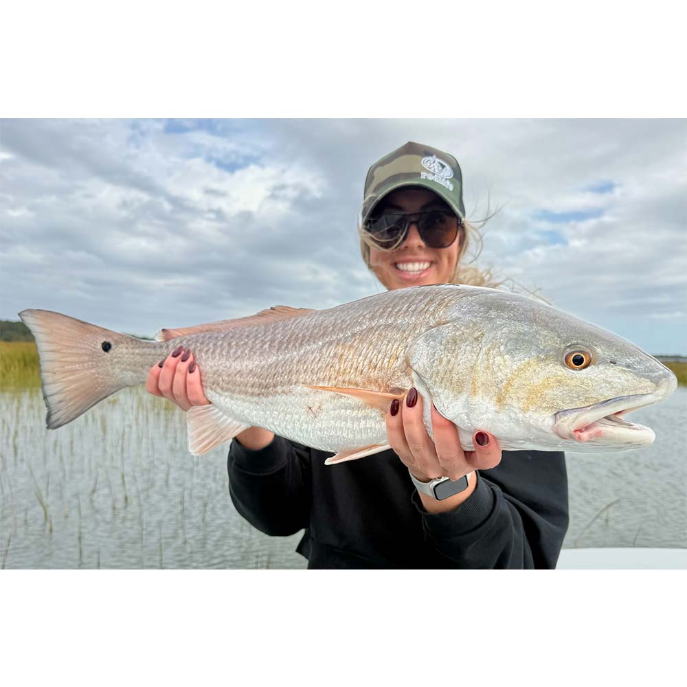 A good redfish this week with Captain Tuck Scott 