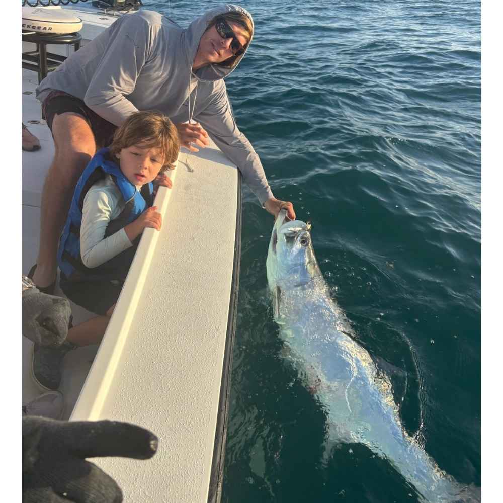 Captain Addison Rupert and son