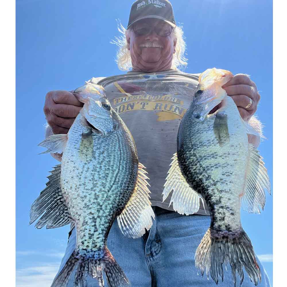 Will Hinson with a couple of slabs