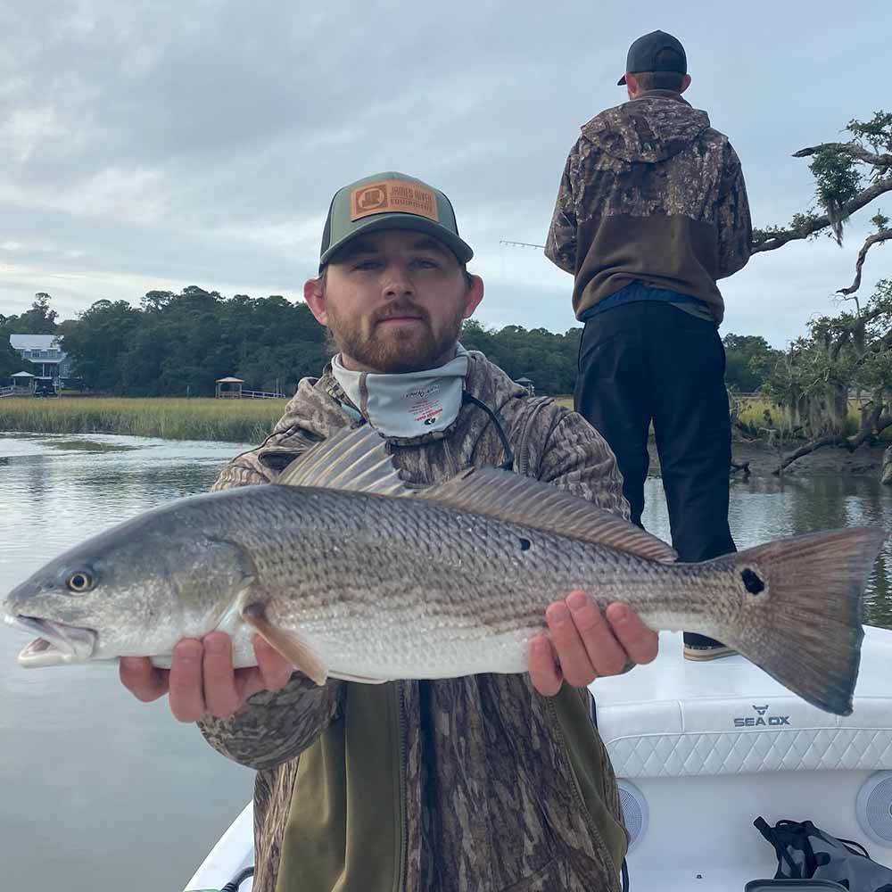 With Captain Addison Rupert