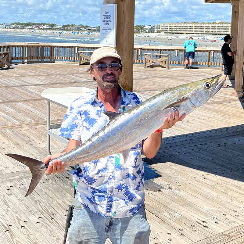 First king in a while this week off the Folly Beach Pier
