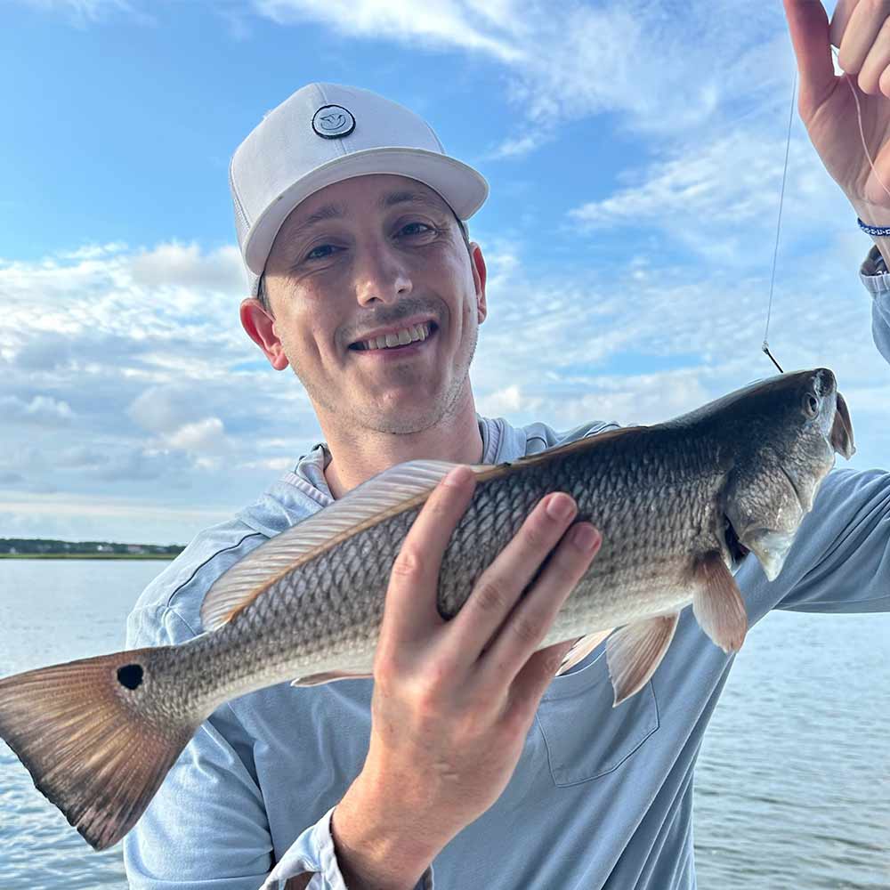 The reds are showing up nicely - with Captain Rob Bennett