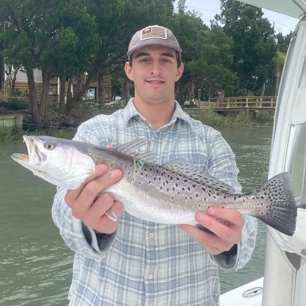A good trout caught this week with Captain Addison Rupert