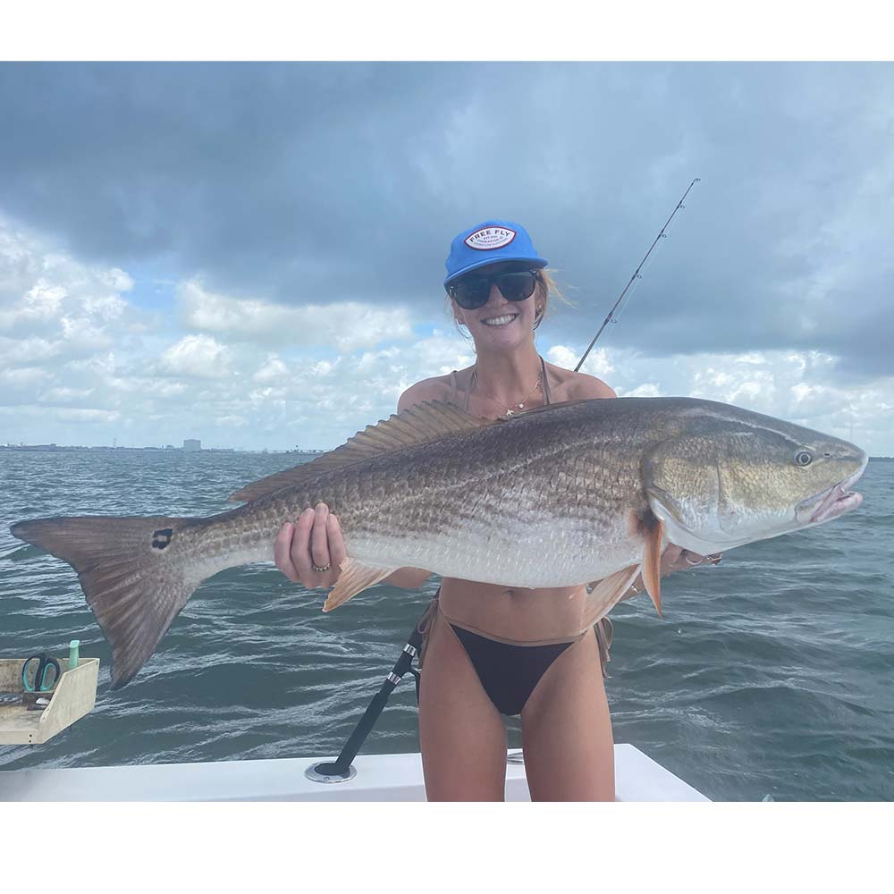 Caught at the jetties with Captain Addison Rupert