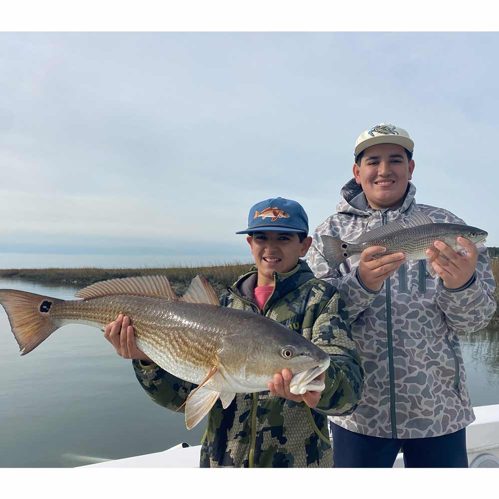 With Captain Addison Rupert