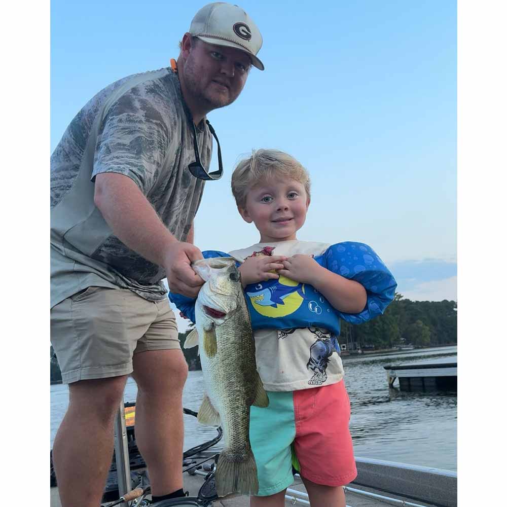 Tyler Matthews and one of his boys