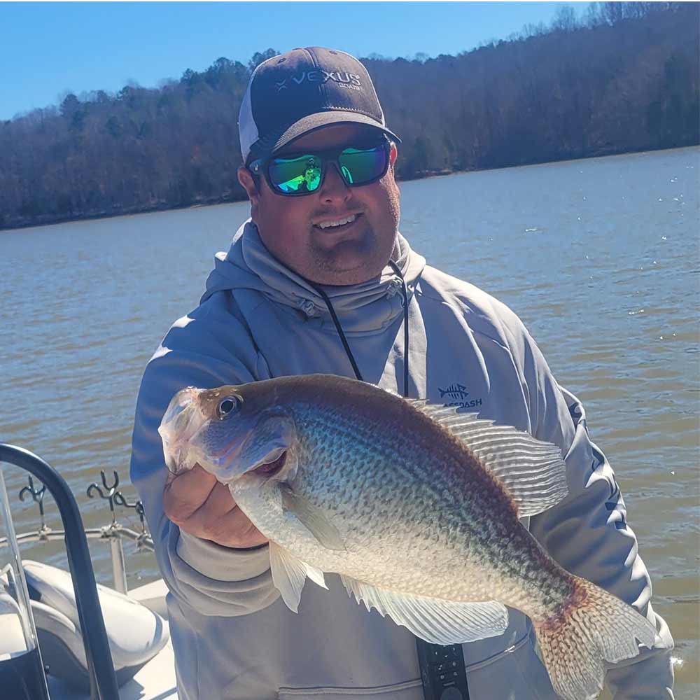 Captain Roland Addy this week with a slab