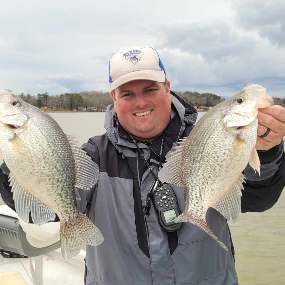 Captain Roland Addy with a couple of good ones