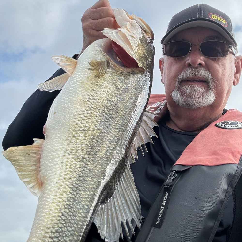 Stan Gunter with a good pre-spawn fish