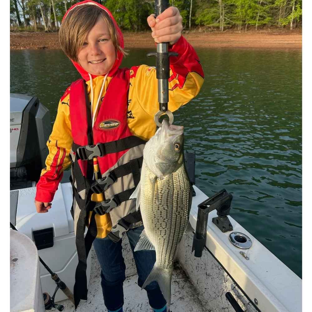 Life is good on Lake Hartwell with Captain Chip Hamilton 