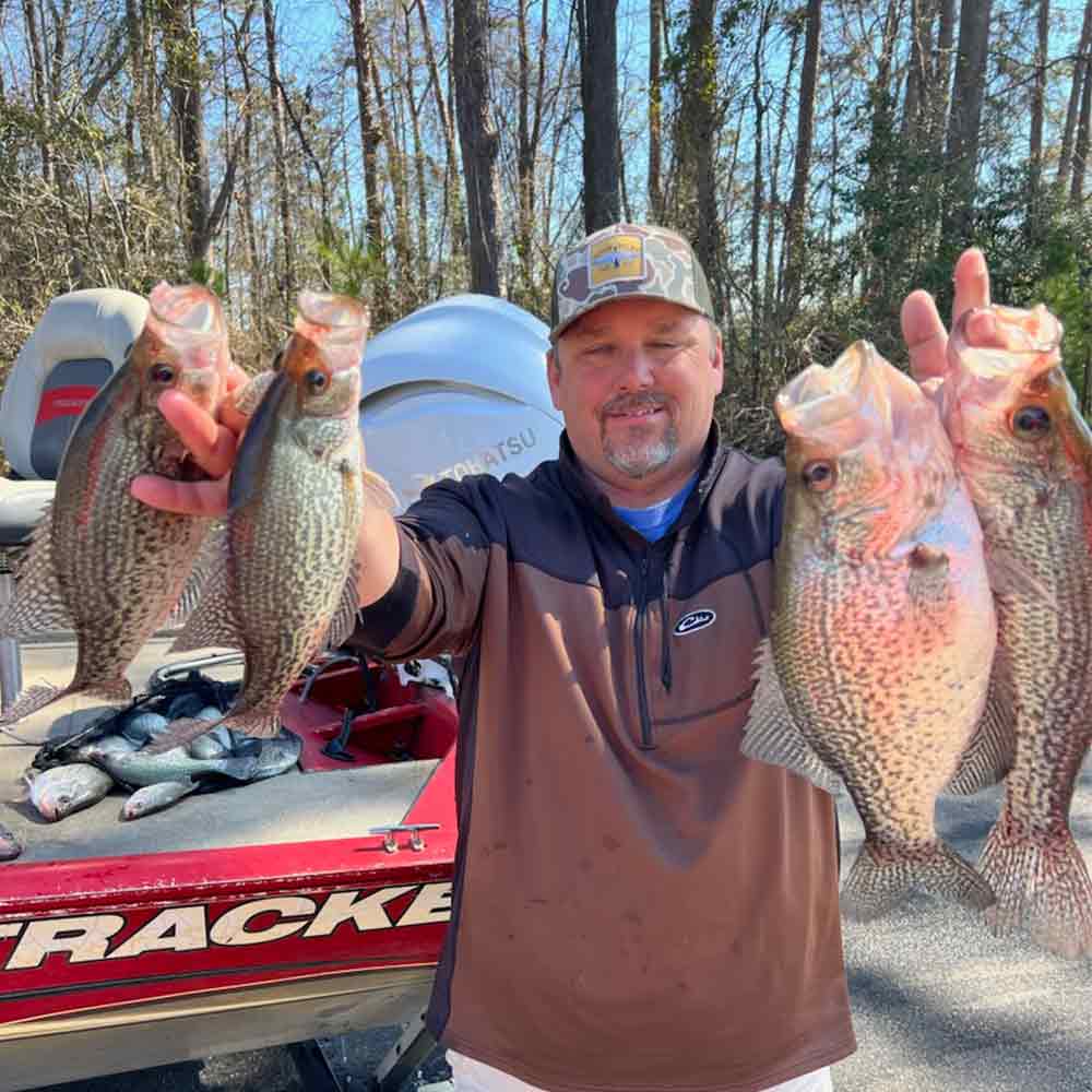 Captain Rodney Donald with some Hartwell slabs