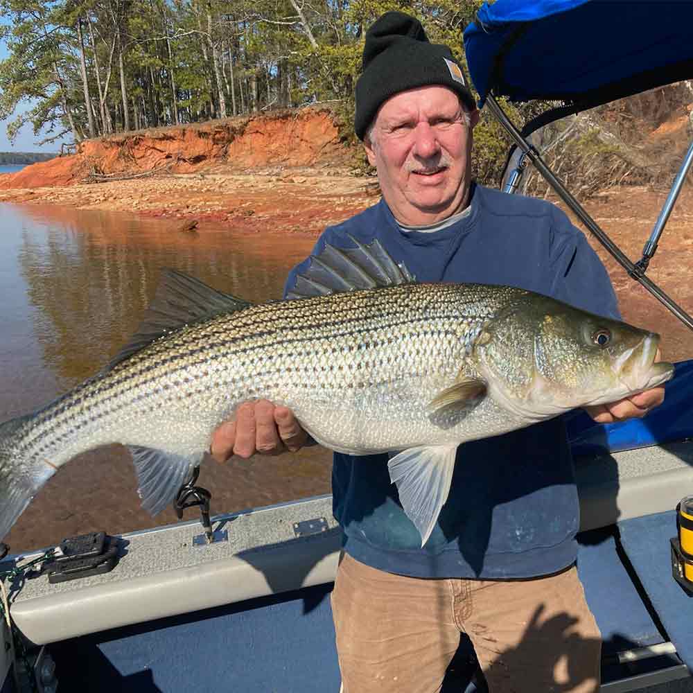 Captain Bill Plumley with a good one caught Tuesday