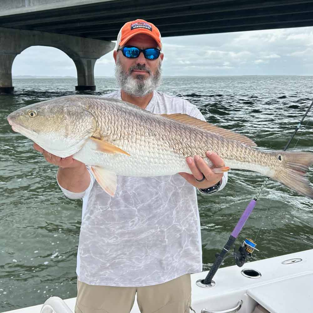 A nice drum caught with Captain Kai Williams by the bridge 