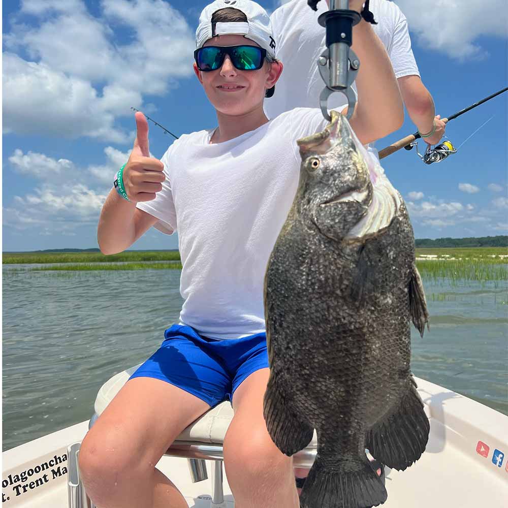 Now that's a tripletail - with Captain Trent Malphrus