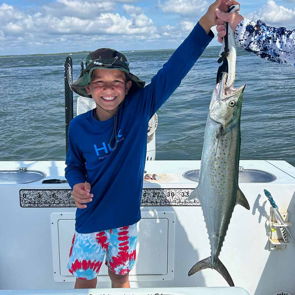Big Spanish mackerel this week with Captain Kai Williams 
