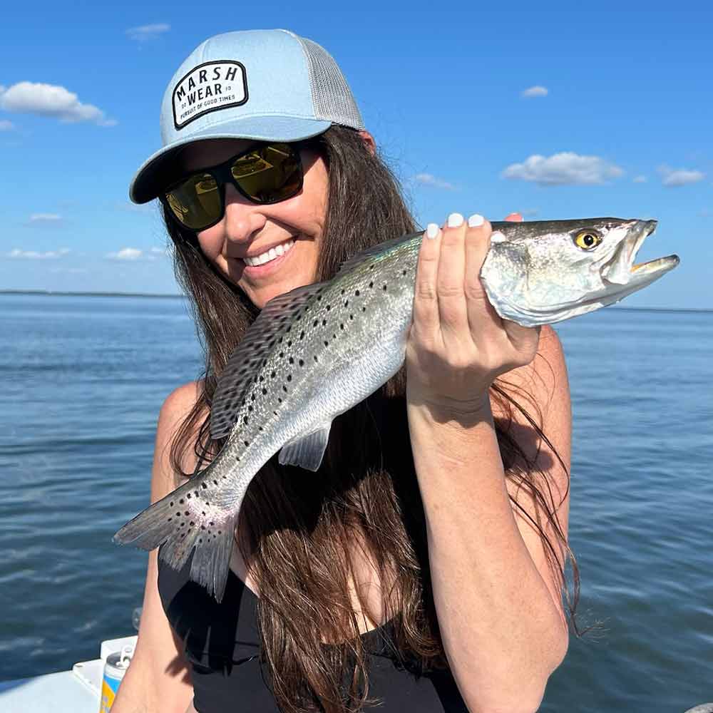 A nice trout this week with Captain Kai Williams 