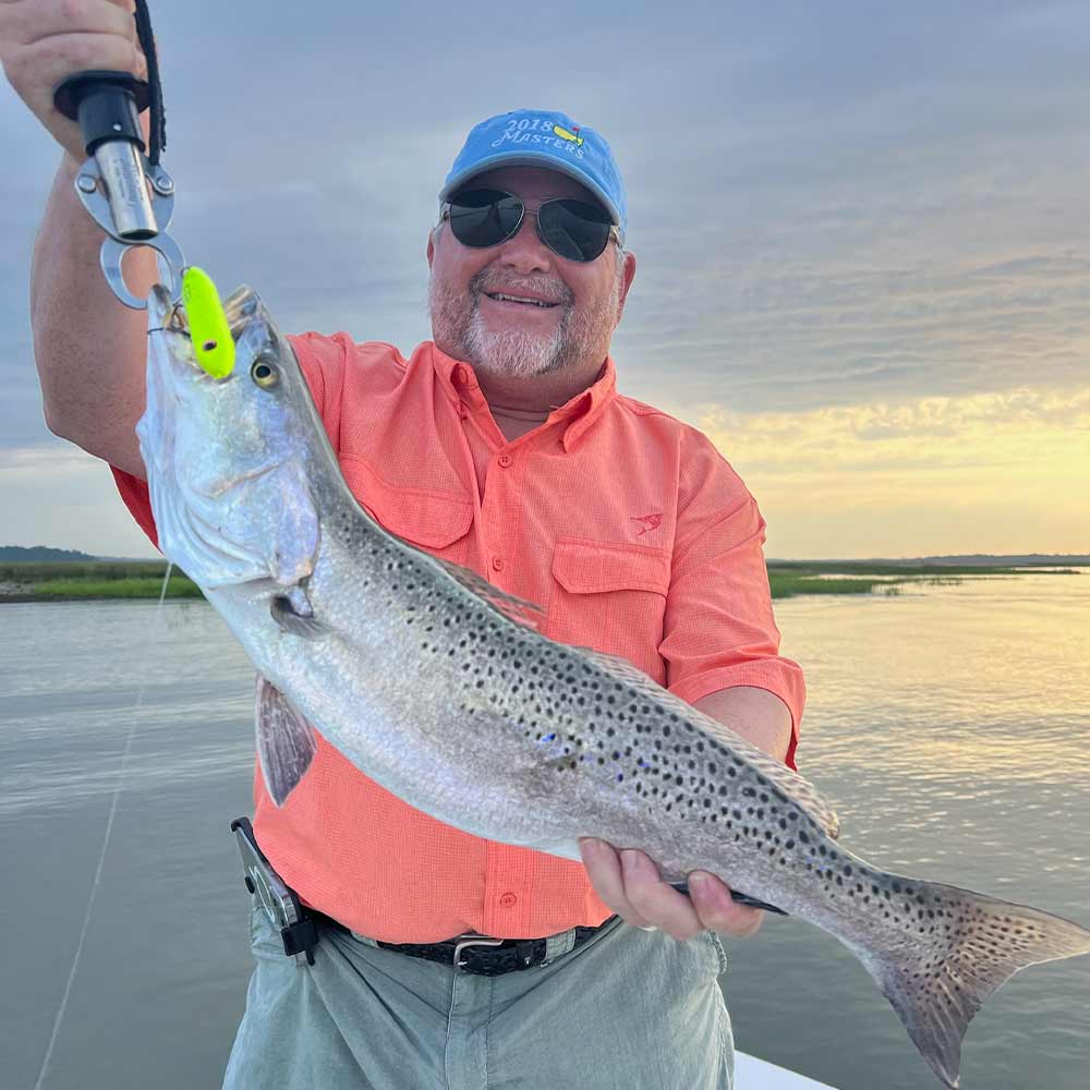 A gator caught this week with Captain Trent Malphrus