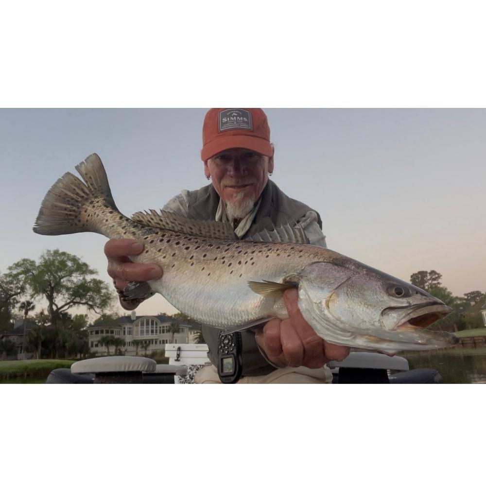 Captain Trent Malphrus with a gator 