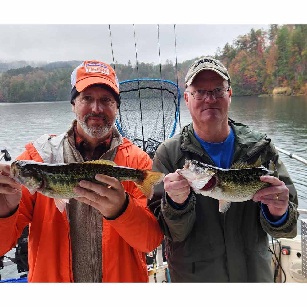 Keeping lines tight with Guide Sam Jones