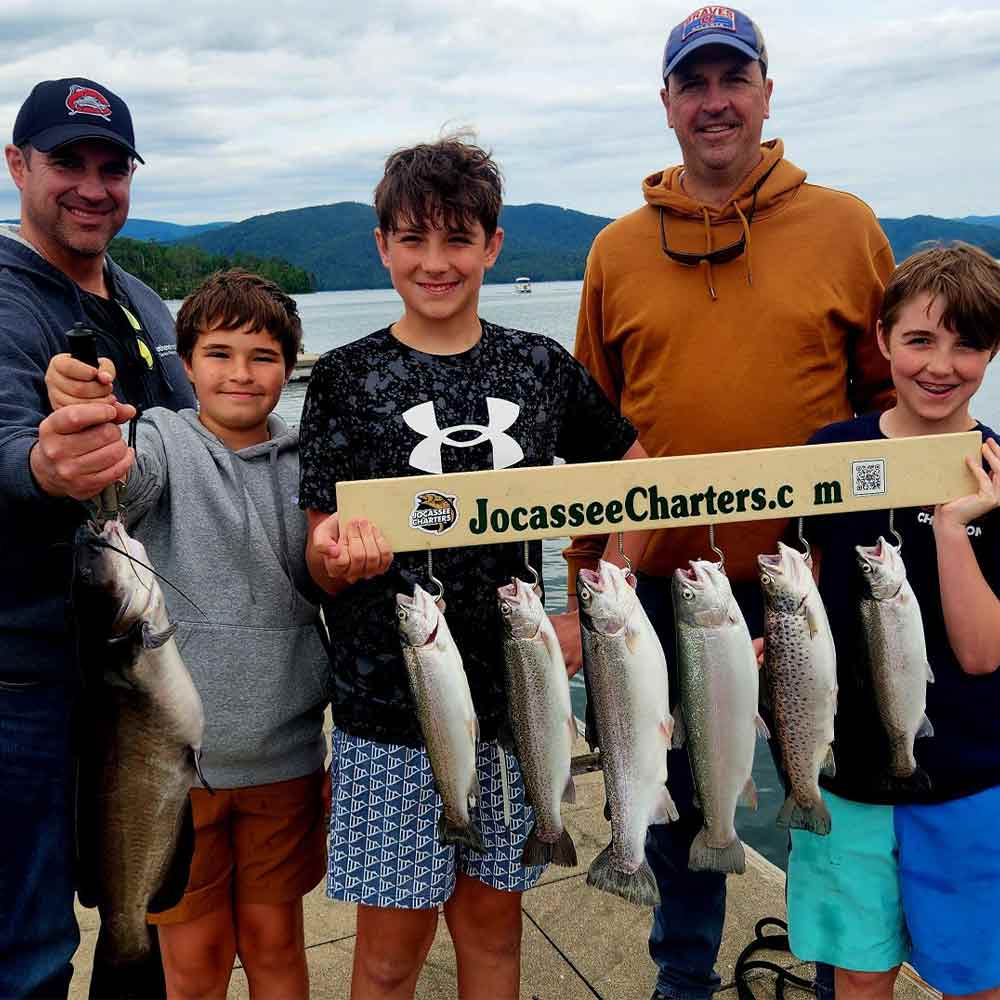 A great day with Jocassee Charters