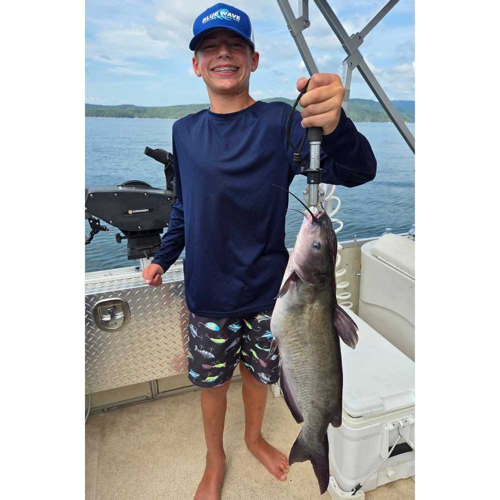 Cats getting in on the action with Jocassee Charters