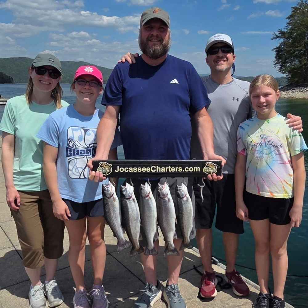 This week with Jocassee Charters