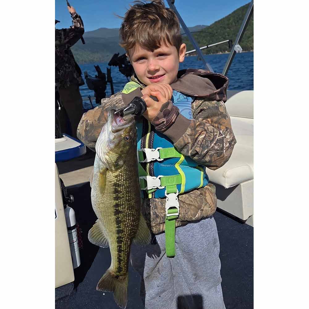 Luckily, the bass keep coming this week with Jocassee Charters