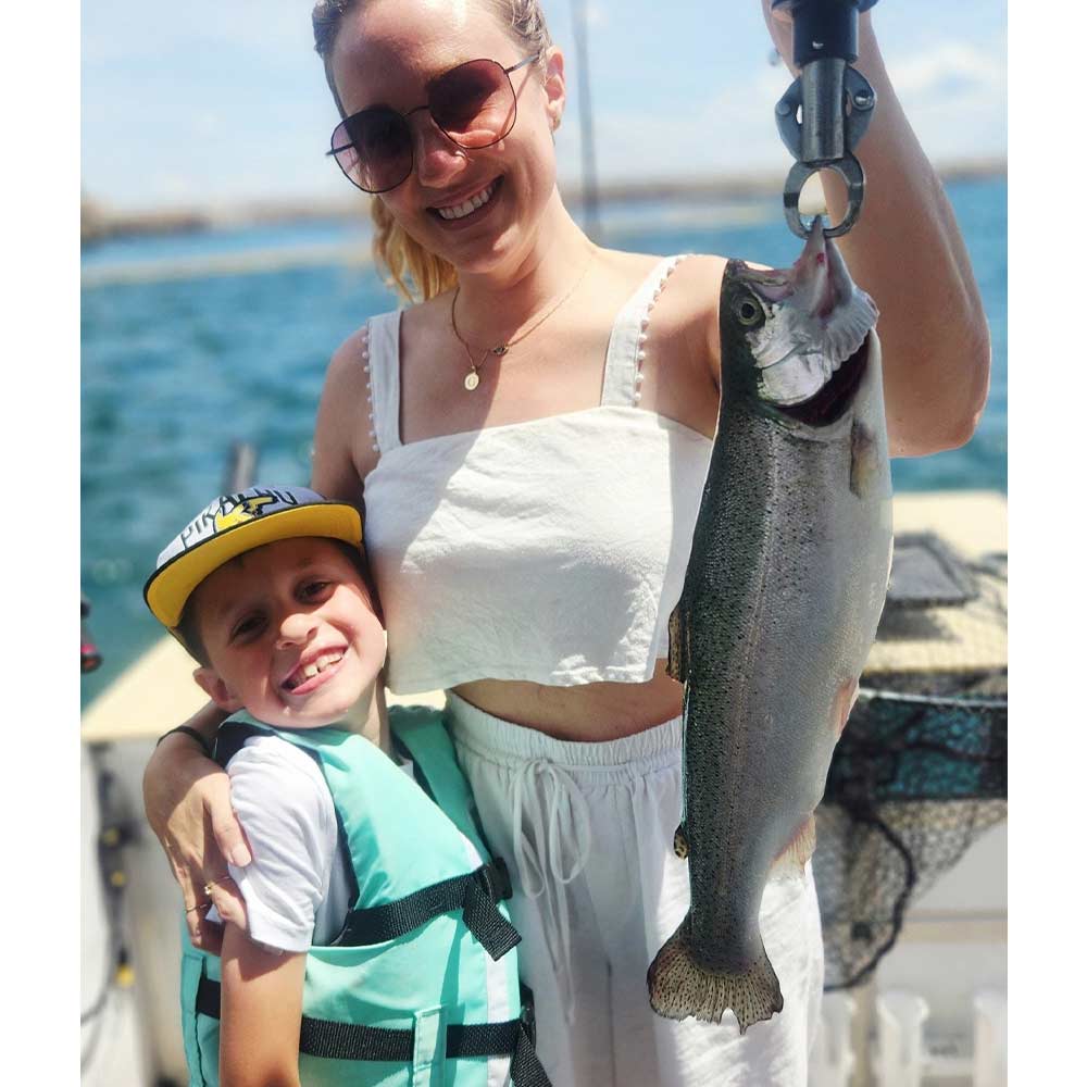 A pretty rainbow this week with Jocassee Charters