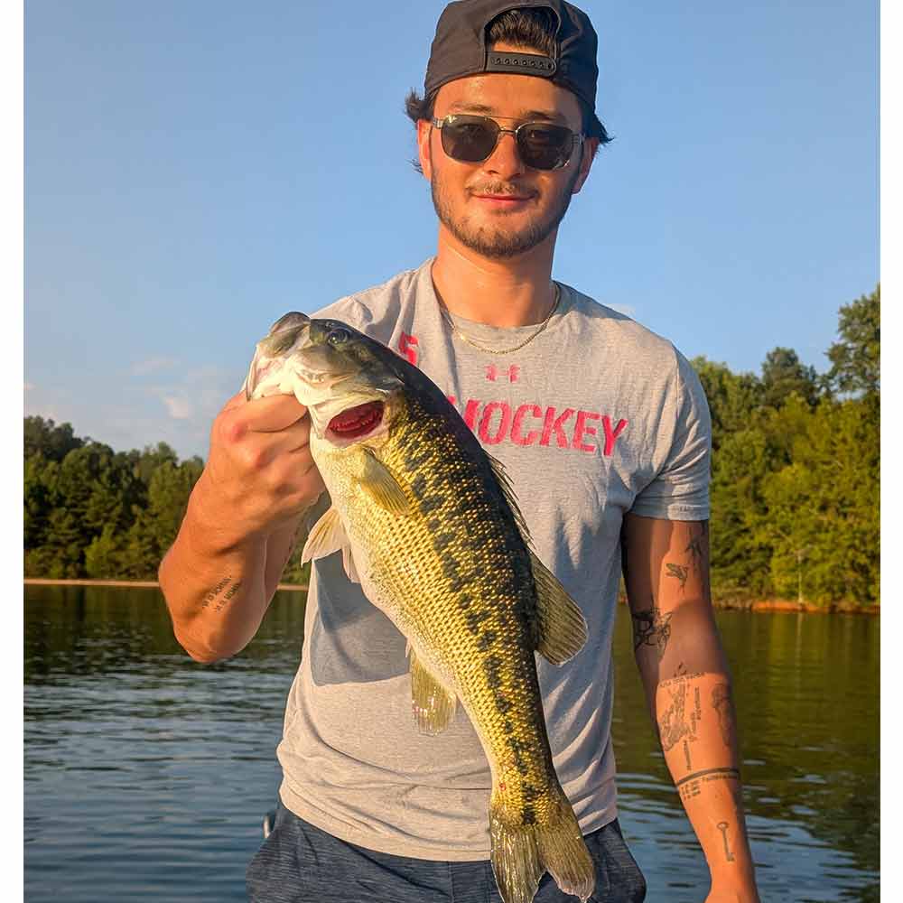 Caught on a topwater this week with Guide Charles Townson