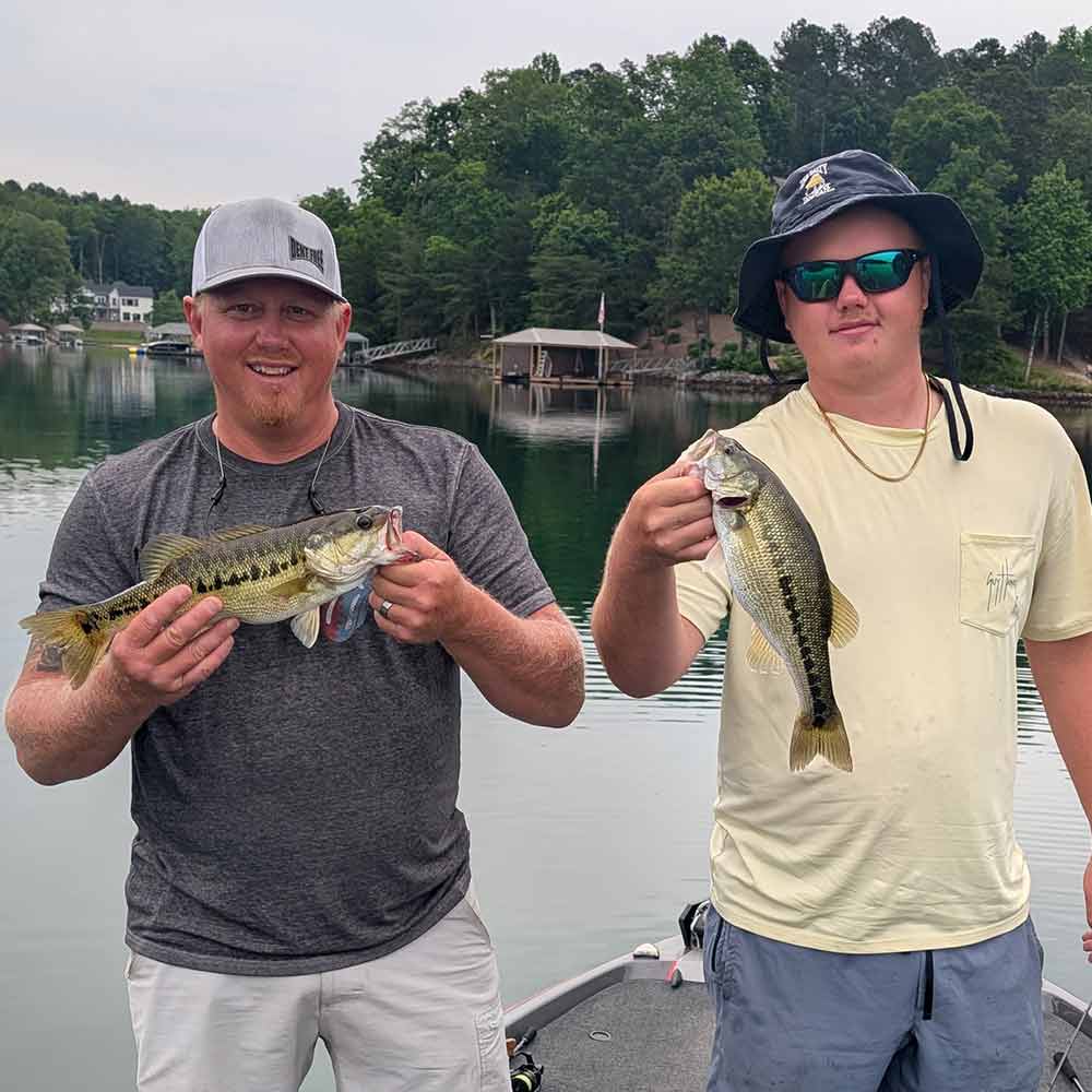 Caught on topwaters yesterday with Guide Charles Townson
