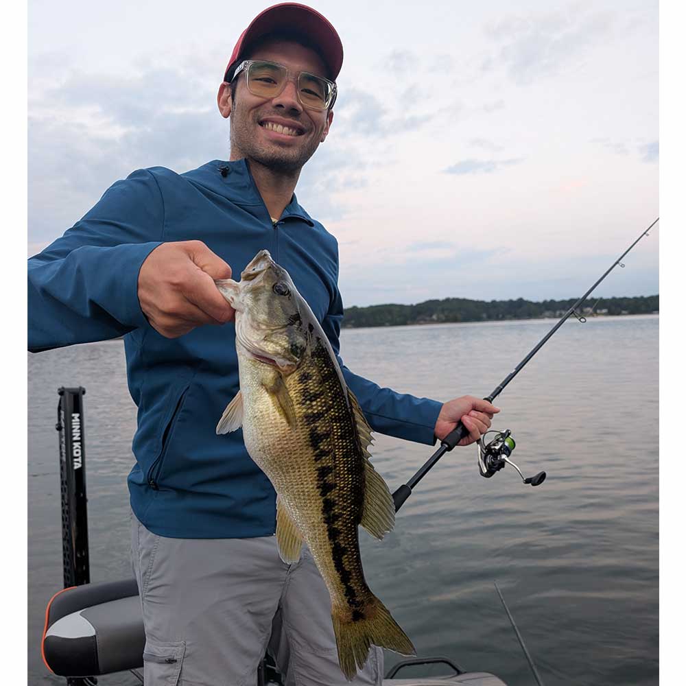 Caught on a topwater yesterday with Guide Charles Townson