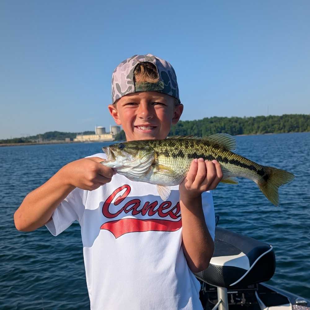 Caught on a topwater this week with Guide Charles Townson