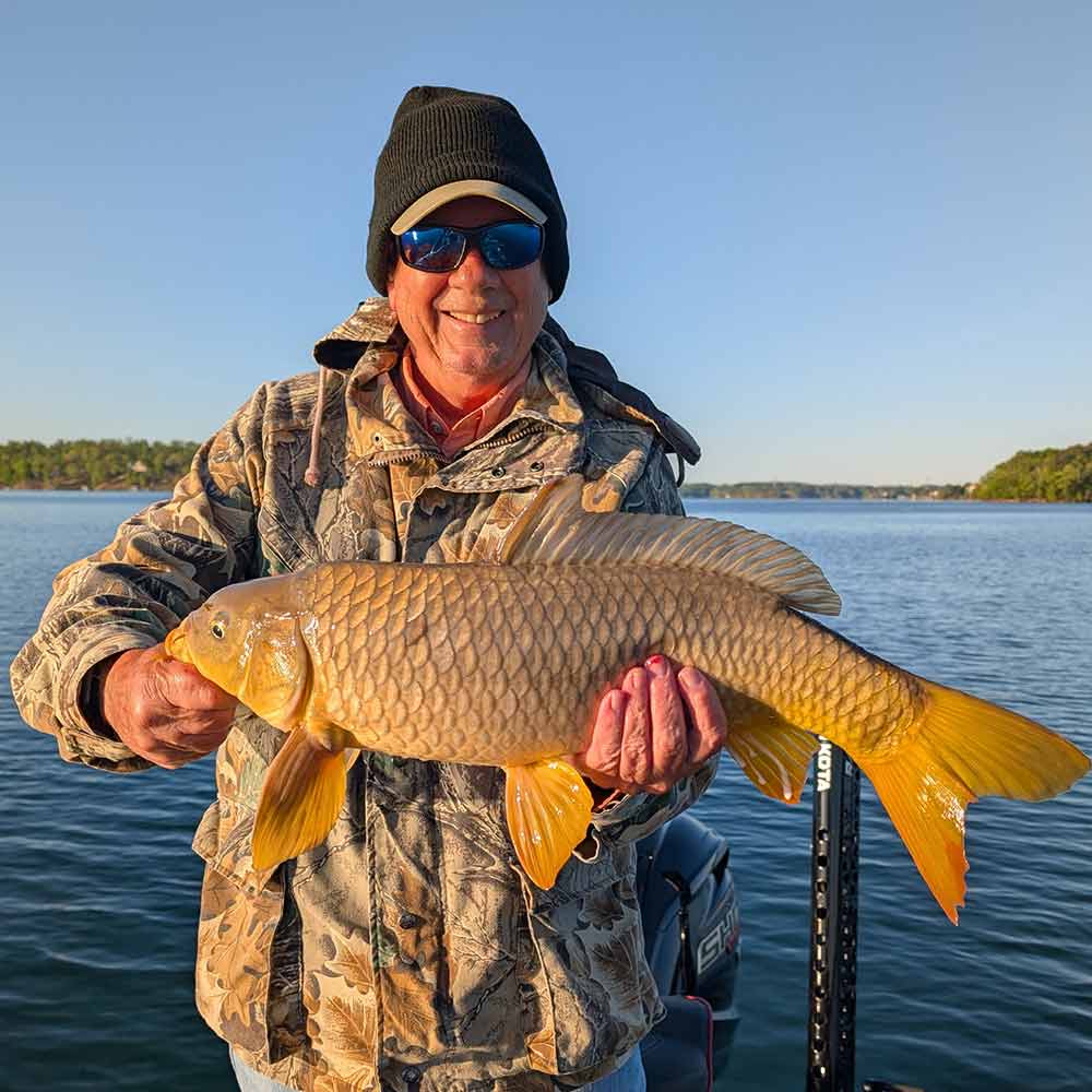 With Charles Townson on a Ned rig! - you never know what you will catch...