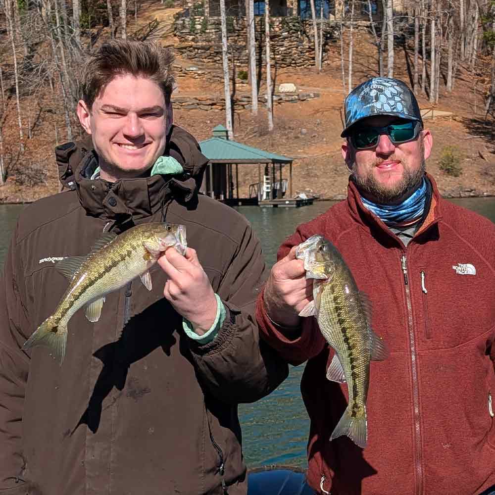 Caught on swimbaits this week with Guide Charles Townson