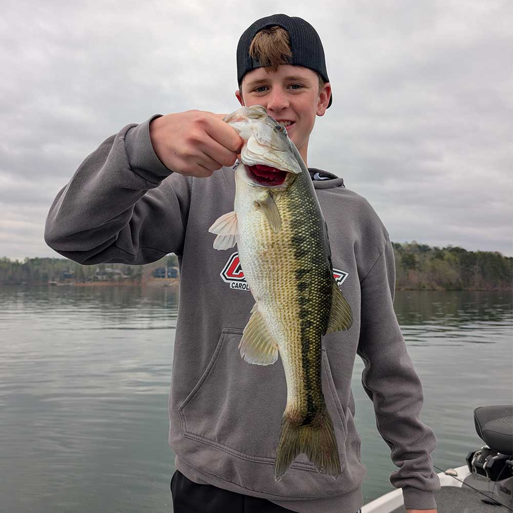 Caught on a shaky head this week with Guide Charles Townson