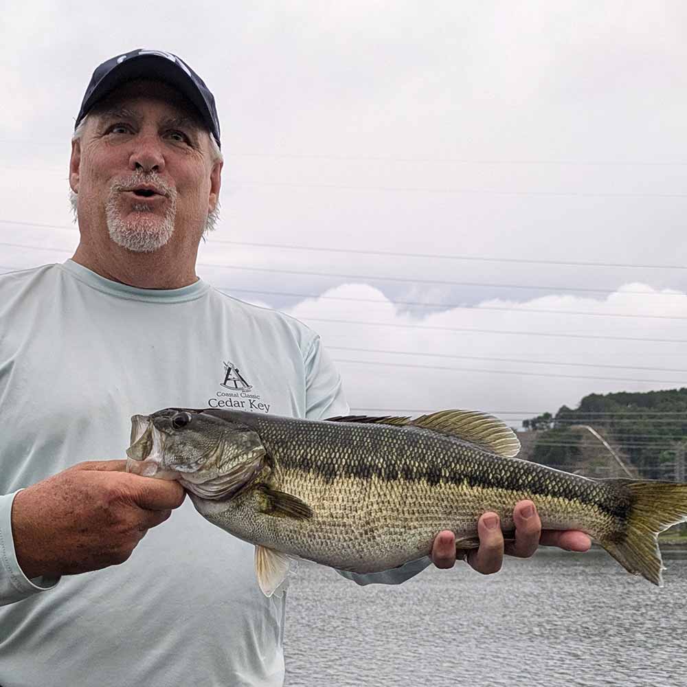 Caught this week on a topwater with Guide Charles Townson