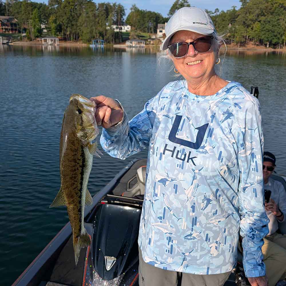 Caught on a topwater with Guide Charles Townson