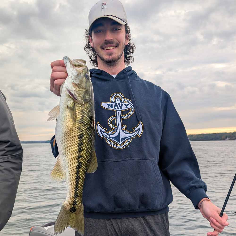 Caught on a topwater with Guide Charles Townson