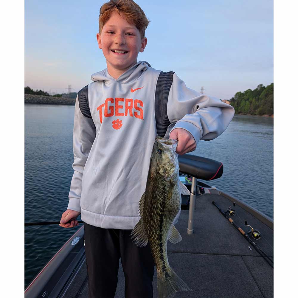 Caught on a topwater with Guide Charles Townson this week