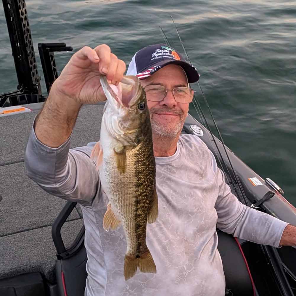 Caught this morning on a crankbait with Guide Charles Townson